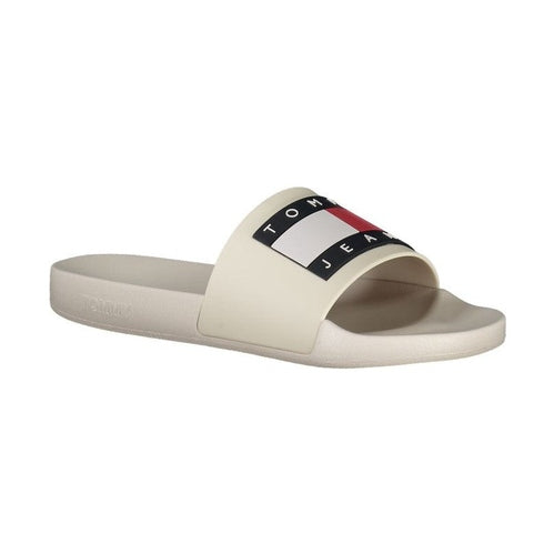 Tommy Hilfiger Beige Polyurethane Men's Slipper