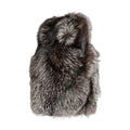 Brown Faux Fur Whole Head Wrap Capello Hat