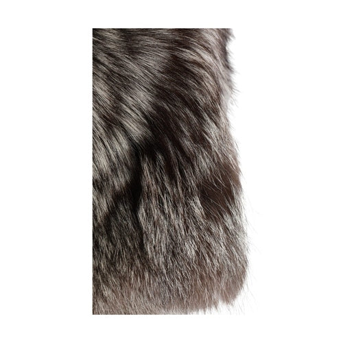 Dolce & Gabbana Brown Faux Fur Whole Head Wrap Capello Hat