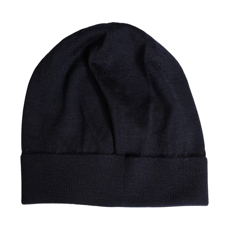 Dolce & Gabbana Black Cashmere Knitted Women Winter Beanie Hat