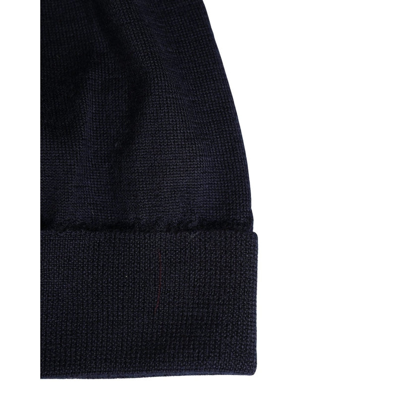 Dolce & Gabbana Black Cashmere Knitted Women Winter Beanie Hat