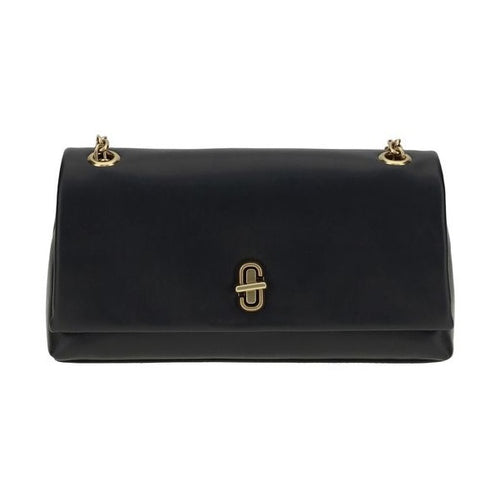 Marc Jacobs Black Calf Leather Bos Taurus Shoulder Bag
