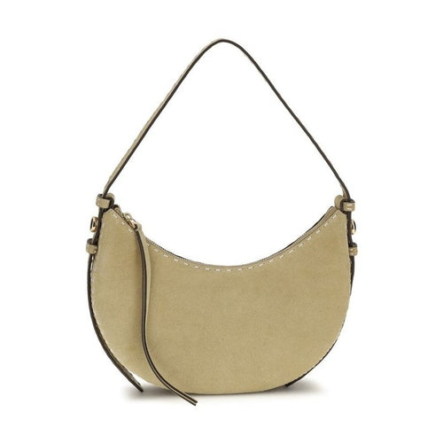 Tory Burch Beige Calf Leather Bos Taurus Shoulder Bag