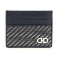 Ferragamo Blue Calf Leather Bos Taurus Wallet