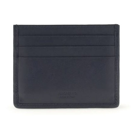 Ferragamo Blue Calf Leather Bos Taurus Wallet