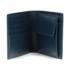 Ferragamo Blue Calf Leather Bos Taurus Wallet
