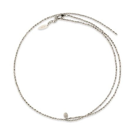 Brunello Cucinelli Silver Metal Necklace