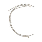 Brunello Cucinelli Silver Metal Necklace
