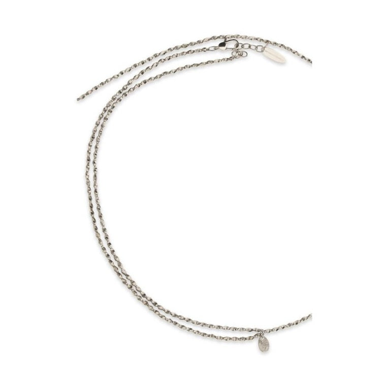 Brunello Cucinelli Silver Metal Necklace