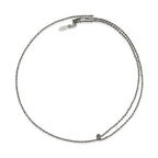 Brunello Cucinelli Silver Metal Necklace