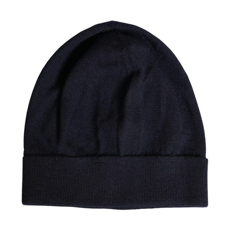 Dolce & Gabbana Black Cashmere Knitted Women Winter Beanie Hat
