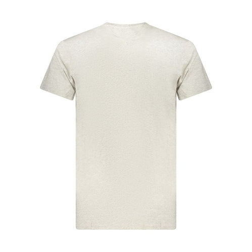 Tommy Hilfiger Grigio Cotton Men T-Shirt