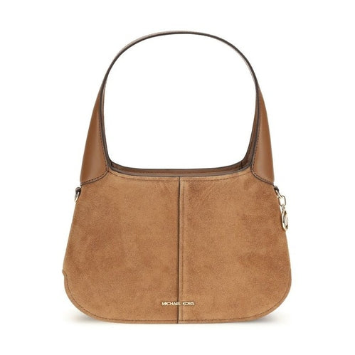 Michael Kors Beige Calf Leather Bos Taurus Shoulder Bag