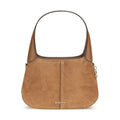 Michael Kors Beige Calf Leather Bos Taurus Shoulder Bag