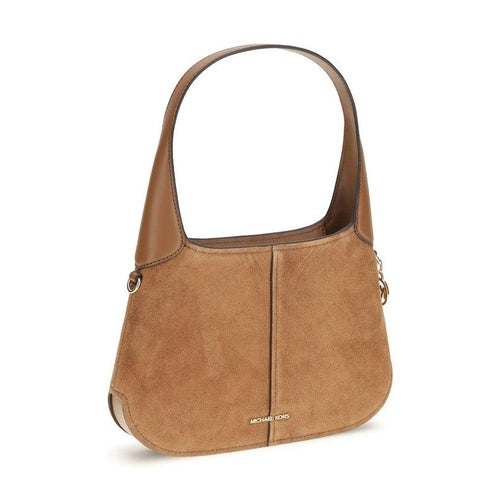 Michael Kors Beige Calf Leather Bos Taurus Shoulder Bag