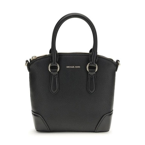 Michael Kors Black Calf Leather Bos Taurus Handbag