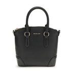 Michael Kors Black Calf Leather Bos Taurus Handbag