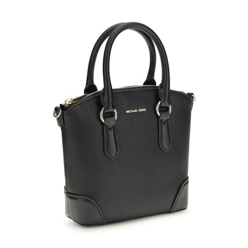 Michael Kors Black Calf Leather Bos Taurus Handbag