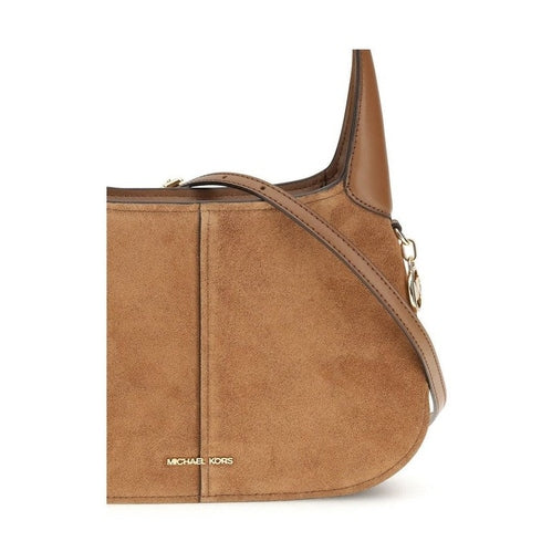 Michael Kors Beige Calf Leather Bos Taurus Shoulder Bag