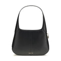 Michael Kors Black Calf Leather Bos Taurus Shoulder Bag