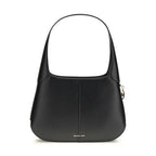 Michael Kors Black Calf Leather Bos Taurus Shoulder Bag