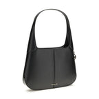 Michael Kors Black Calf Leather Bos Taurus Shoulder Bag