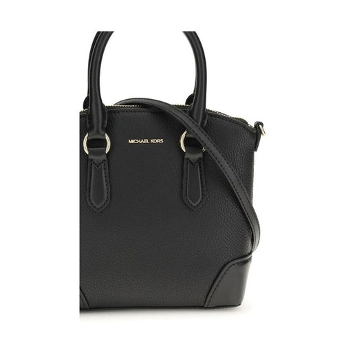 Michael Kors Black Calf Leather Bos Taurus Handbag