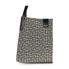 Balmain Black Cotton Shoulder Bag