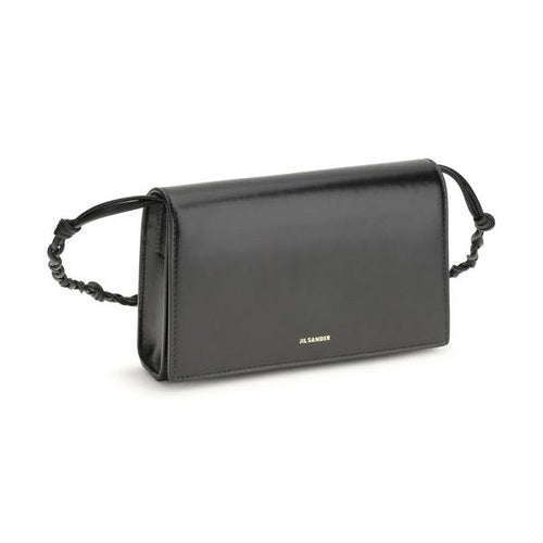 Jil Sander Black Calf Leather Bos Taurus Wallet