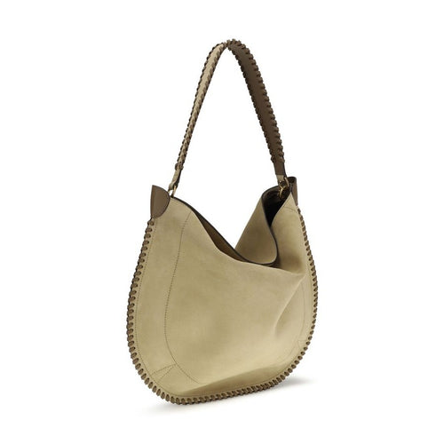 Isabel Marant Beige Calf Leather Bos Taurus Shoulder Bag