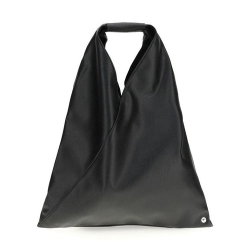 MM6 Black Polyethylene Handbag