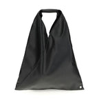 MM6 Black Polyethylene Handbag