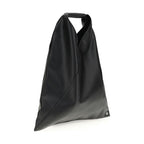 MM6 Black Polyethylene Handbag