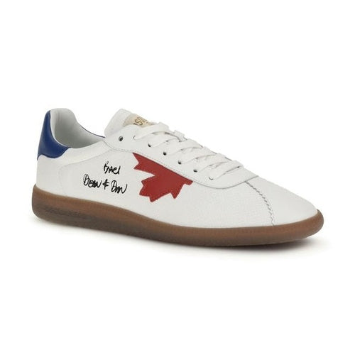 Dsquared² White Calf Leather Bos Taurus Chunky Sneakers