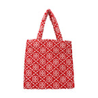 Tory Burch Red Cotton-Like Shoulder Bag