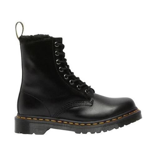 Dr. Martens Black Leather Lace-Up Boots