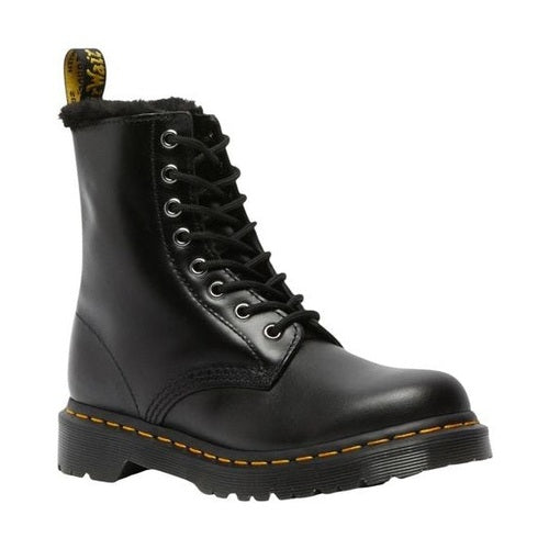 Dr. Martens Black Leather Lace-Up Boots