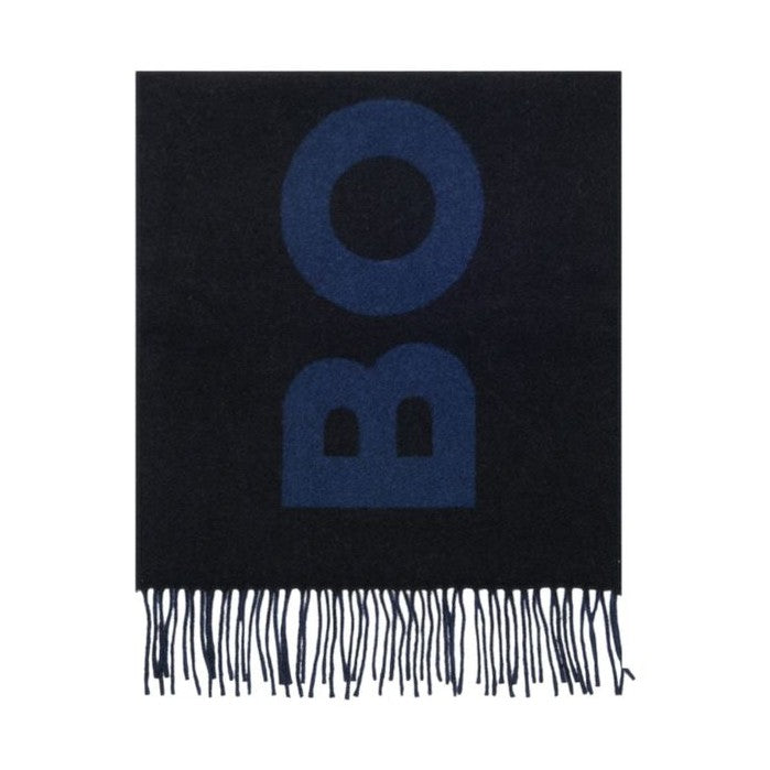 Hugo Boss Black Wool Scarf