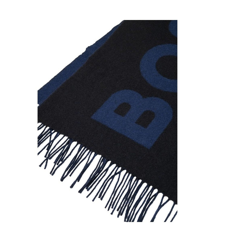 Hugo Boss Black Wool Scarf