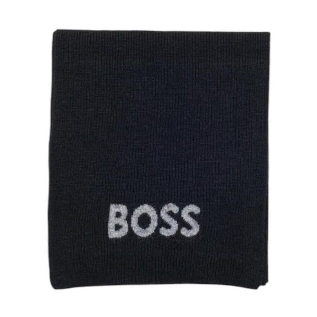 Hugo Boss Black Polyacrylic Scarf