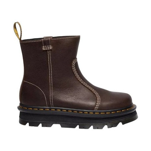 Dr. Martens Brown Leather Ankle Boots