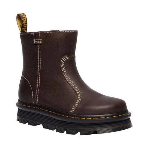 Dr. Martens Brown Leather Ankle Boots