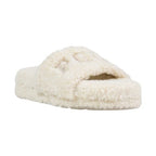 Ralph Lauren Cream Textile Slippers