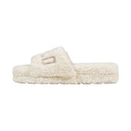 Ralph Lauren Cream Textile Slippers