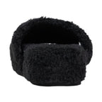Ralph Lauren Black Textile Slippers