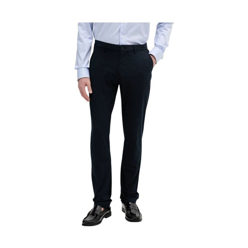 Tommy Hilfiger Blue Polyester Casual Pants