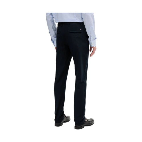 Tommy Hilfiger Blue Polyester Casual Pants