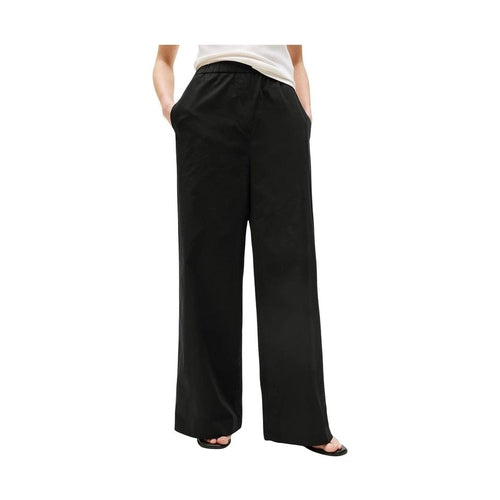Tommy Hilfiger Black Organic Cotton Casual Pants
