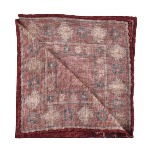 Brunello Cucinelli Bicolor Wool Pocket Square