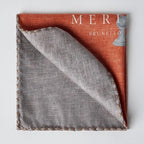 Brunello Cucinelli Bicolor Silk Pocket Square